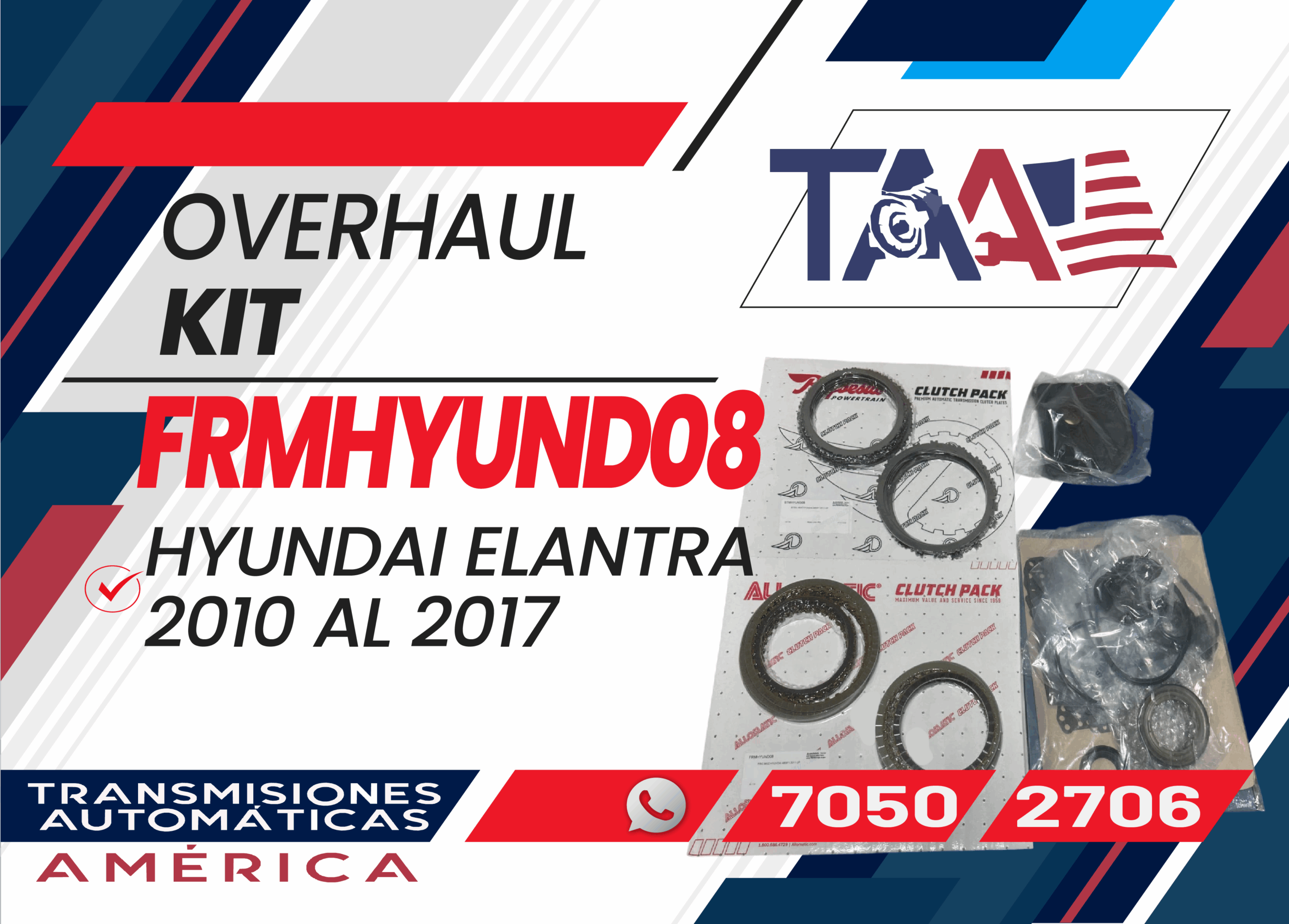 Overhaul Kit FRMHYUND08